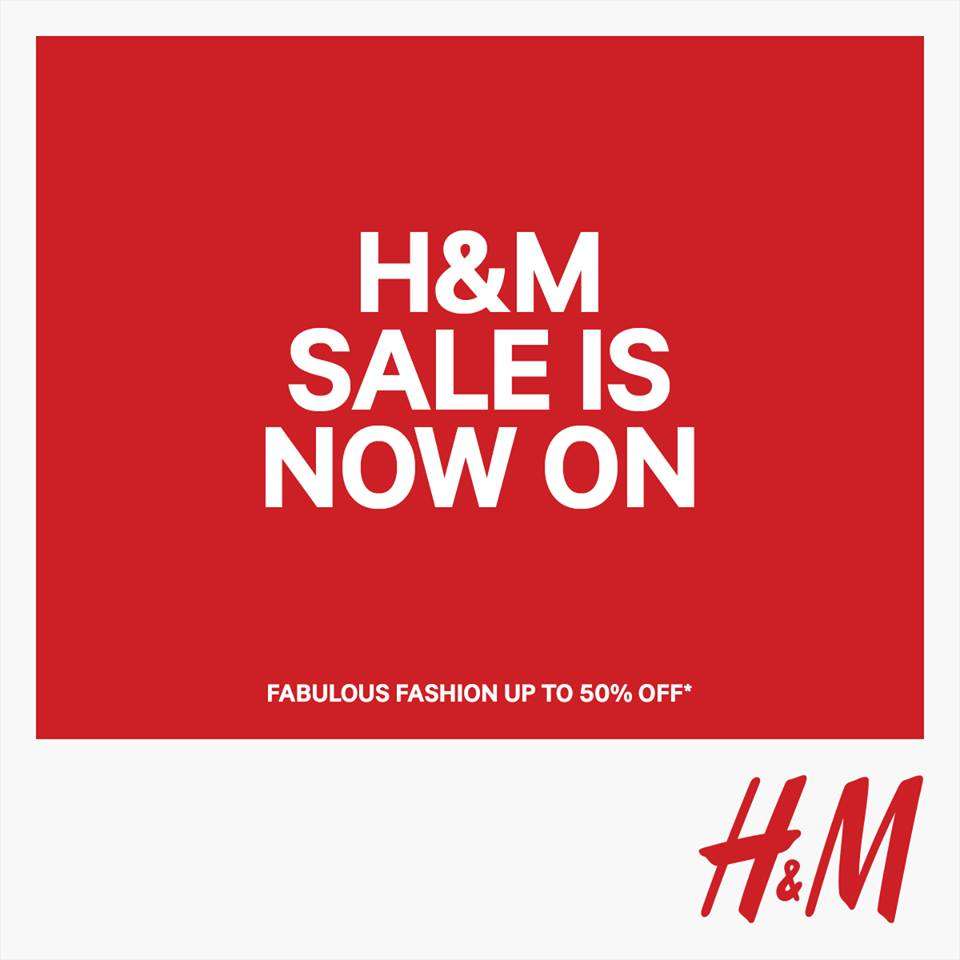 H&M Sale is now on Fabulous Fashion Up To 50 off in Delhi NCR