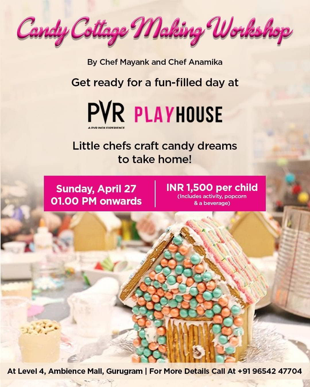 Candy Cottage Making Workshop