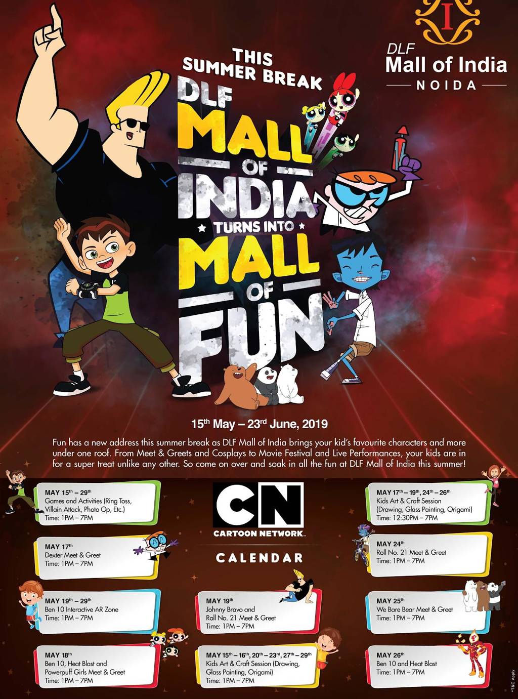 It's 'Hero Time with Cartoon Network' at DLF Mall of India | Events in  Delhi NCR 