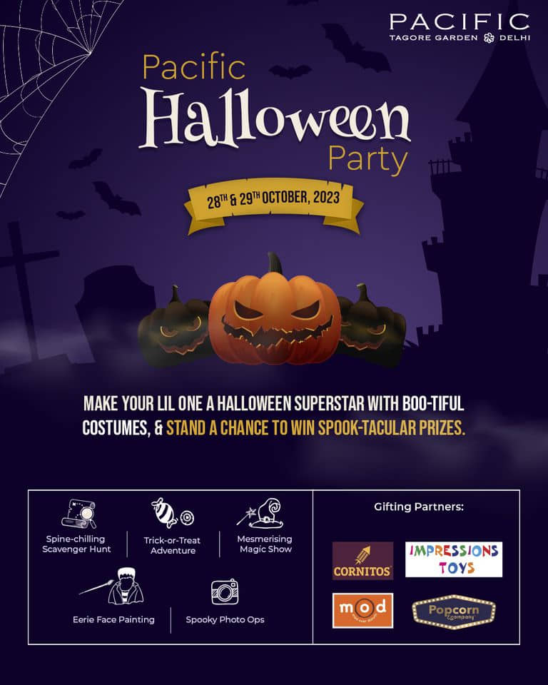 Pacific Halloween Party at Pacific Mall Delhi