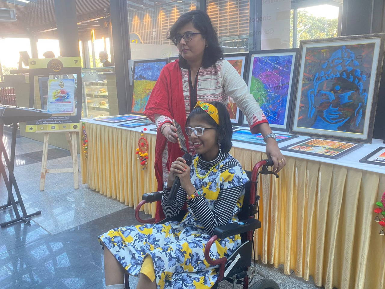 Spectacle event called ‘Sabrang’ organized by Pacific Mall, NSP to encourage talent of differently-abled kids
