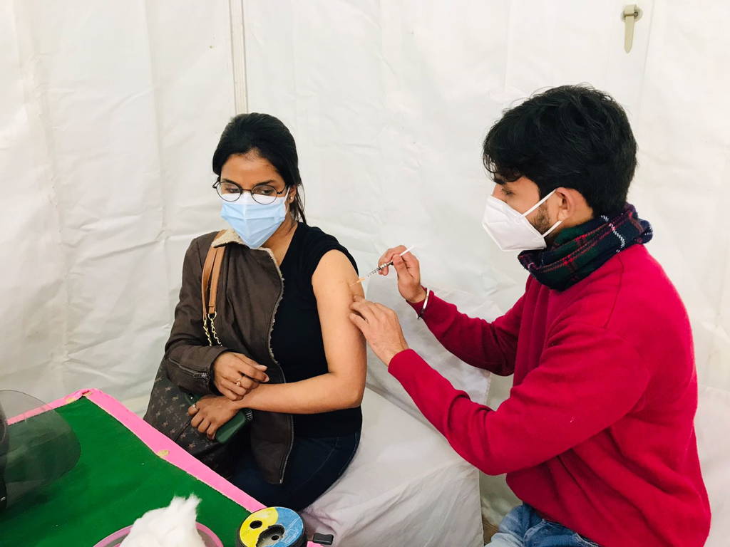 More than 4000 people vaccinated in Pacific Mall Tagore Garden