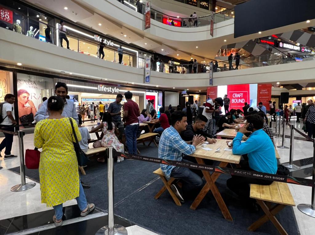 Pacific Mall Tagore Garden puts up a ‘Craft Bound’ art workshop to inspire millions of artists 