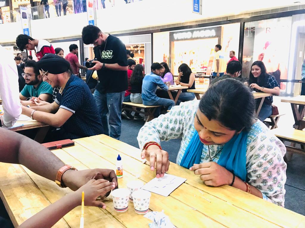 Pacific Mall Tagore Garden puts up a ‘Craft Bound’ art workshop to inspire millions of artists 