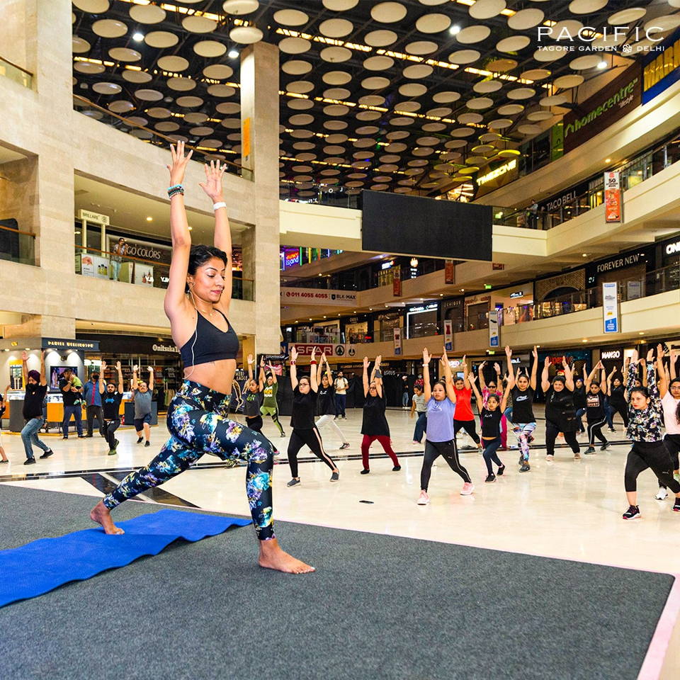 Pacific Group and Puma Collaboration to celebrate the beauty of Motherhood through a yoga session.