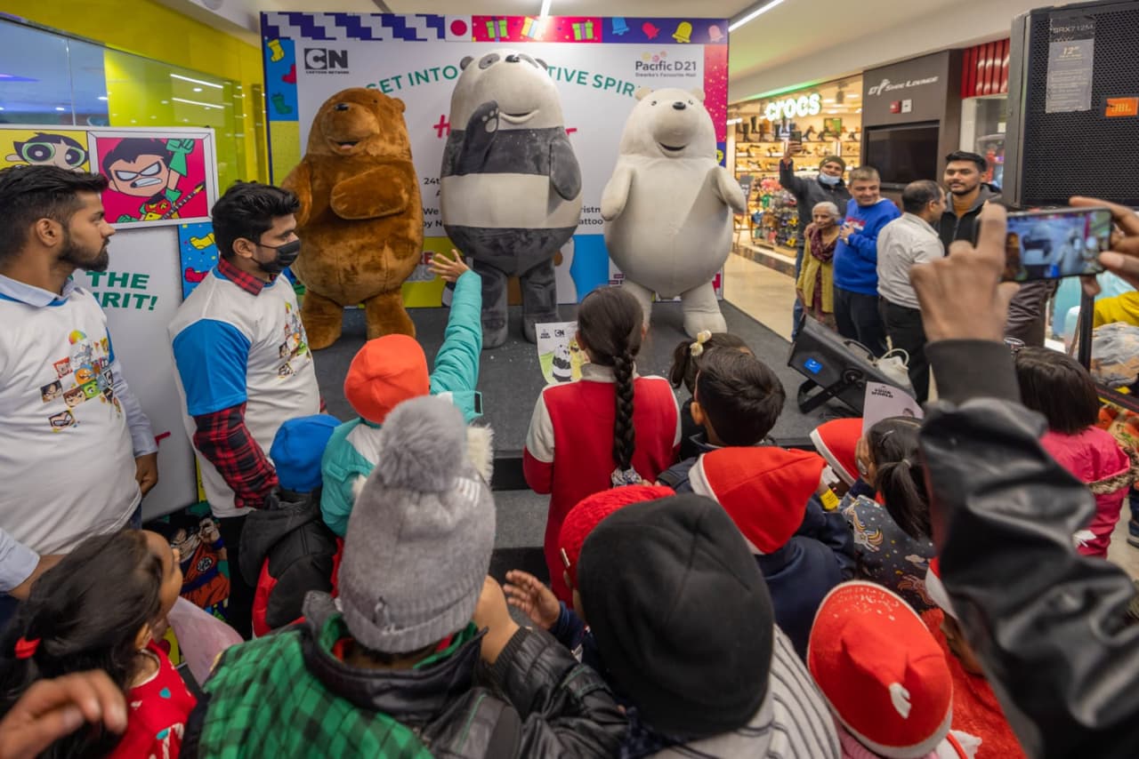 Pacific Group Brings In Christmas Cheer At Its New Delhi Malls With Cartoon Network’s Holiday Hangout