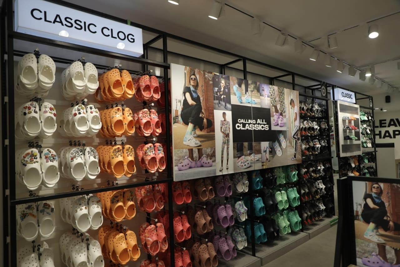 Crocs opens its biggest store in India