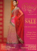 Indian By Manish Arora End of Season Sale with upto 50% off. Lehengas, Sarees, Anarkali, Kurtas, Tunics, Jackets & Accessories. To glam up your wardrobe