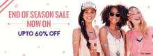 Visit the Claire's India stores to get your dose of incredible accessories at unbelievable prices this sale season! The Claire's End of Season Sale - Upto 60% off.