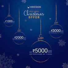 Hidesign Christmas Offer  until 20th December 2019