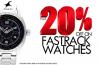 Get Flat 20% off on Fastrack Watches until 18 November 2012. 