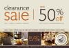 Deals in Delhi NCR - Clearance Sale at Pure Home Living, DLF Place Saket - Upto 50% Off 