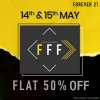 Forever 21 Flat 50% off Sale - Exclusively In Stores