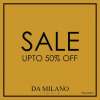 Sales in Delhi NCR - DA MILANO End of Season Sale - Upto 50% off Starts 3 July 2015