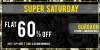 Events, Sales in Gurgaon - Super Saturday Sale - 23 June 2012, Flat 60% off at ONLY, Ambience Mall, Gurgaon, 8.am onwards 