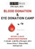 Events in Ghaziabad, Blood Donation, Eye Donation Camp, 27 April 2013, Shipra Mall, Indirapuram, Ghaziabad, 11.30.am to 6.pm. at Entry1.