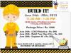 Events for kids in Gurgaon, Build It, Workshop for kids, 24 to 28 June 2013, Stellar Children's Museum, Ambience Mall, Gurgaon, 11.30.am to 13.30.pm