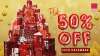 Crazy Christmas Sale - Flat 50% OFF  Ambience Mall Vasant Kunj & Ambience Mall Gurgaon  25th December 2018