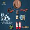 Flat 50% off Weekend Sale on select brands at DLF Mall Of India