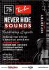 Events in Delhi - Ray Ban celebrates Never Hide Sounds with Parikrama, The Incredible Mindfunk & The Uncertainty Principle on 9 November 2012 at The Hard Rock Cafe, DLF Place Saket, 7.30.pm onwards