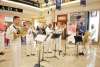 American Indepedence Celebration at DLF Promenade with Martial Musical Performance