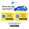 COVID-19 Drive Through Vaccination Camp at DLF City Centre Gurugram, DLF Mall of India Noida